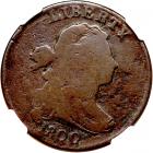 1800 NC-3 R6- NGC graded VG Details, Damaged