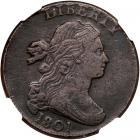 1801 S-219 R2 3-Error Reverse NGC graded XF Details, Environmental Damage