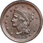 1853 N-14 R3 Repunched 1