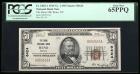 1929 Type 1, $50 National Bank Note. The Reno NB, Reno, NV, Ch#8424. PCGS Gem New 65PPQ