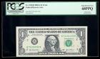 2003-A $1 Federal Reserve Note. Mismatched Serial Numbers Error. PCGS Superb Gem New 68PPQ