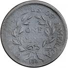 1797 S-121b R3- Reverse of 1796 with Gripped Edge VG7 - 2