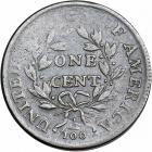 1798 S-174 R2 Small 8, Style II Hair VG7 - 2