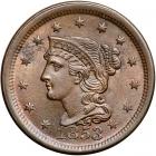 1853 N-13 R1 Repunched 1 MS60