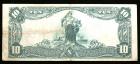 1902, Plain Back $10 National Bank Note. The First NB, Moore, MT, Ch#8539. Very Fine - 2