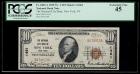 1929 Type 1, $10 National Bank Note. The National City Bank of New York, NY, Ch#1461. PCGS Extremely Fine 45