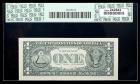 2003-A $1 Federal Reserve Note. Mismatched Serial Numbers Error. PCGS Superb Gem New 68PPQ - 2