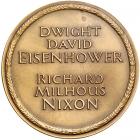 1957 Eisenhower inaugural medal - 2