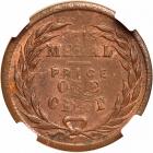 (1861-65) Civil War Token. F-137/395a, Rarity 1, Union Must Be Preserved - 2