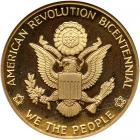 1976 American Revolution Bicentennial gold medal - 2