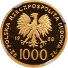 Poland. 1000 Zlotych, 1988 - 2