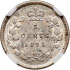 Canada. 5 Cents, 1871 - 2