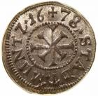 German States: Nuremberg. Kreuzer (4 pfennig), 1678