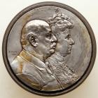 Germany. Kienast-105. Councillor of Commerce Arnold and Wife 1907. Medal Hub: