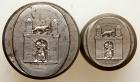 Germany. Kienast-601. Santa Claus and the City of Bernburg. Medal Hubs: