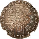 Great Britain. Shilling, 1787 NGC AU58 - 2