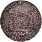 Mexico. 8 Reales, 1766-Mo MF