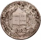 Peru. Proclamation (4 Reales) Medal, 1826