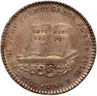 Peru. Proclamation (2 Reales) Medal, 1852