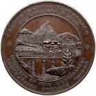 Peru. Railroad Proclamation Medal, 1870