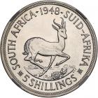 South Africa. 5 Shillings, 1948 - 2