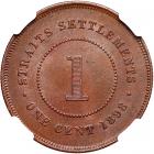 Straits Settlements. Cent, 1898 - 2