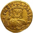 Theophilus. Gold Solidus (4.3 g), AD 2 October 829- 20 January 842 About VF