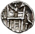 Persis Kingdom. Vadfradad (Autophradates) II. Silver Obol (0.6 g), Early to Mid 2nd Century BC - 2
