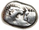 Lydian Kingdom. Time of Cyrus to Darios I. Silver Siglos (5.3 g), ca. 550/39-520 BC