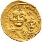 Heraclius. Gold Solidus (4.4 g), AD 5 October 610- 11 January 641 VF