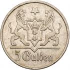 Poland: Danzig. 5 Gulden, 1923 VF - 2