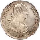 Chile. 4 Reales, 1806-So FJ NGC EF