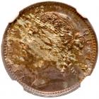 Straits Settlements. 10 Cents, 1901 NGC MS63