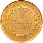 France. 100 Francs, 1886-A NGC MS63 - 2