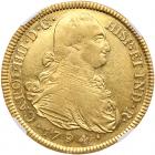 Spain. Type Set of Spanish Colonial Gold Use as United State Legal Tender until 1857: