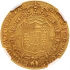 Spain. 4 Escudos, 1820-GJ (Madrid) NGC EF - 2