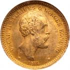 Sweden. 10 Kronor, 1874/3 ST NGC MS66