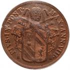 Italian States: Papal/Roman States. 5 Baiocchi, 1854-R ICG MS63 RB