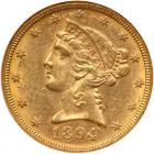 1894-O $5 Liberty NGC MS61