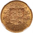 Canada. 5 Dollars, 1912 NGC AU58 - 2