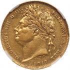 Great Britain. Sovereign, 1821 NGC EF