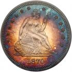 1870 Liberty Seated 25C PCGS Proof 63