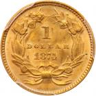 1874 $1 Gold Indian PCGS MS64 - 2