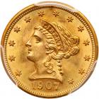 1907 $2.50 Liberty PCGS MS66