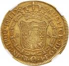 Colombia. 8 Escudos, 1818-NR JF NGC EF45 - 2