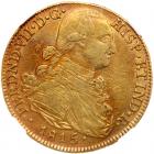 Colombia. 8 Escudos, 1819-NR JF NGC EF45