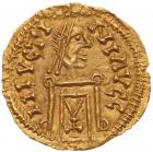 Visigoth. Transitional Style. Gold Tremissis (1.4 g), AD 527-565 Nearly Mint Sta