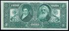 1896, $2 Silver Certificate - 2