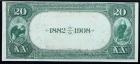 1882, $20 National Bank Note. Date Back. The Diamond NB, Pittsburgh, Pennsylvania - 2