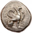 Ionia, Teos. Silver Stater (8.24 g), ca. 478-449 BC EF